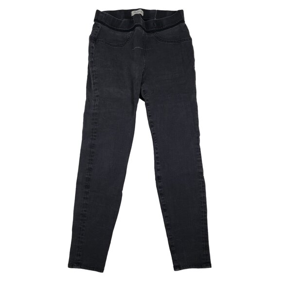 Madewell The Anywhere Jean in Marton Wash Size 29 Black Stretch Denim Jeggings - Picture 3 of 16